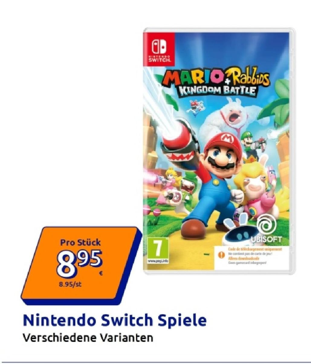 Nintendo Switch Spiele im aktuellen Action Prospekt